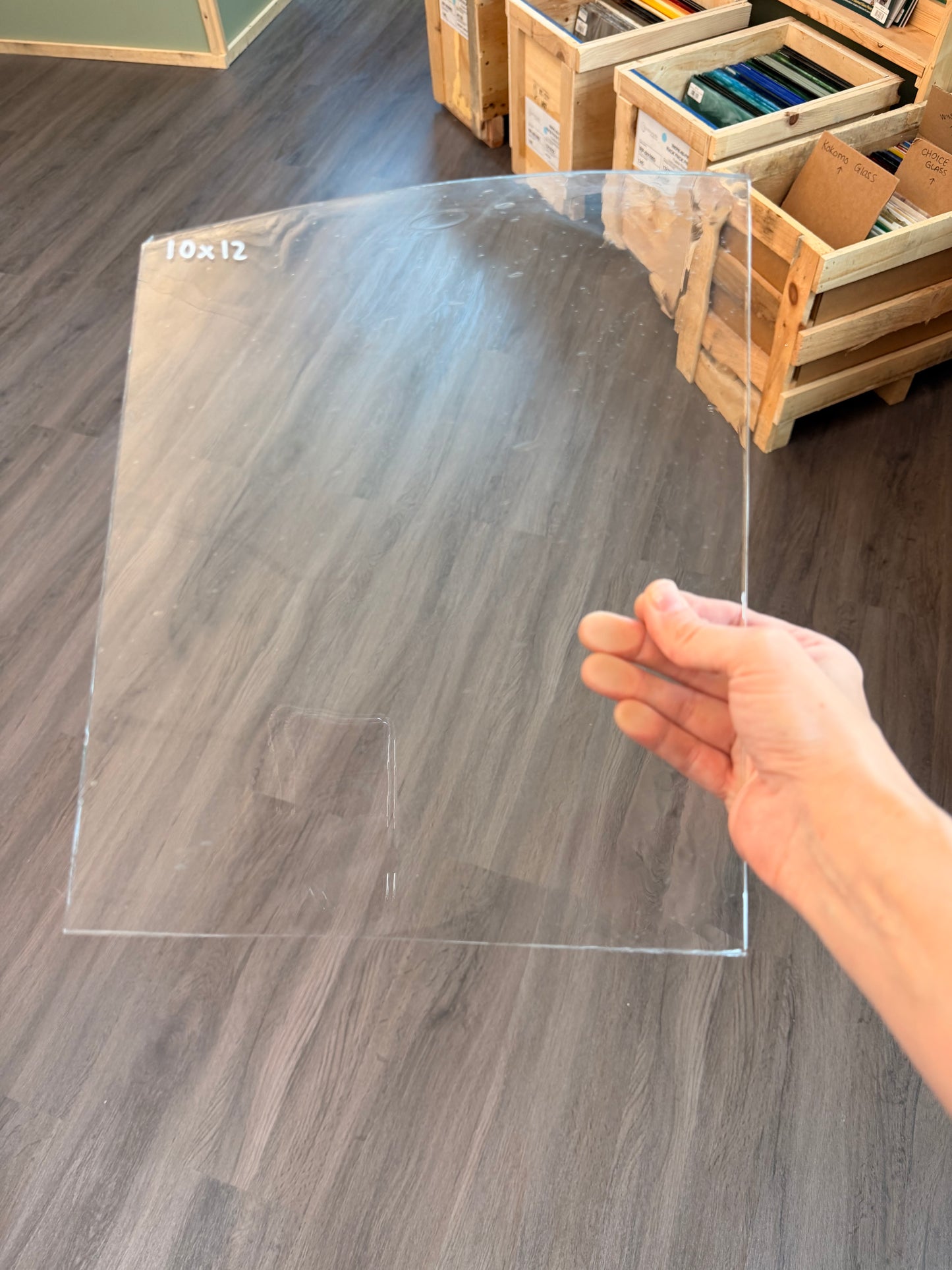 Fremont Antique Glass | A - Clear Antique