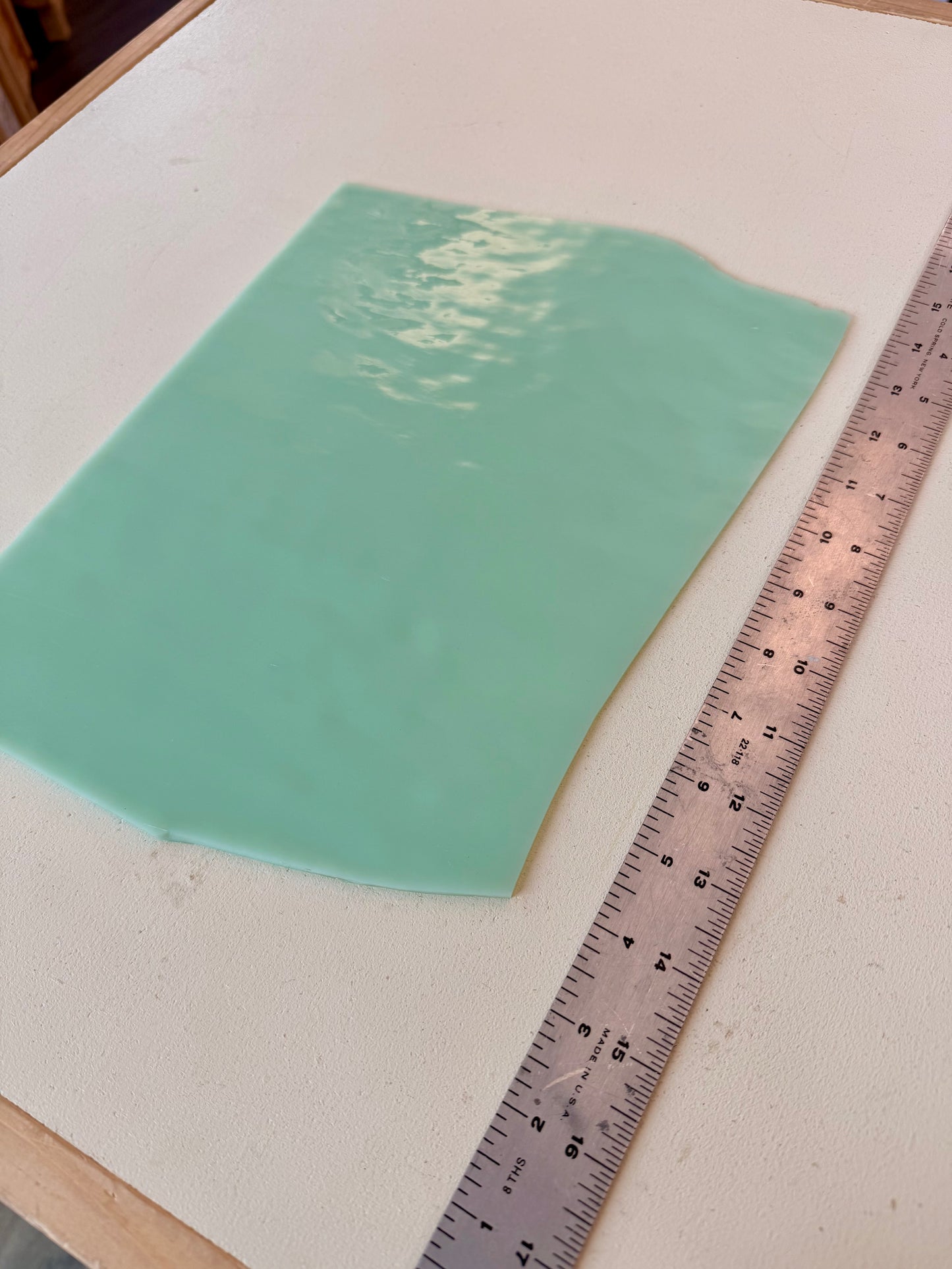 Vintage Waterglass | Mint Green