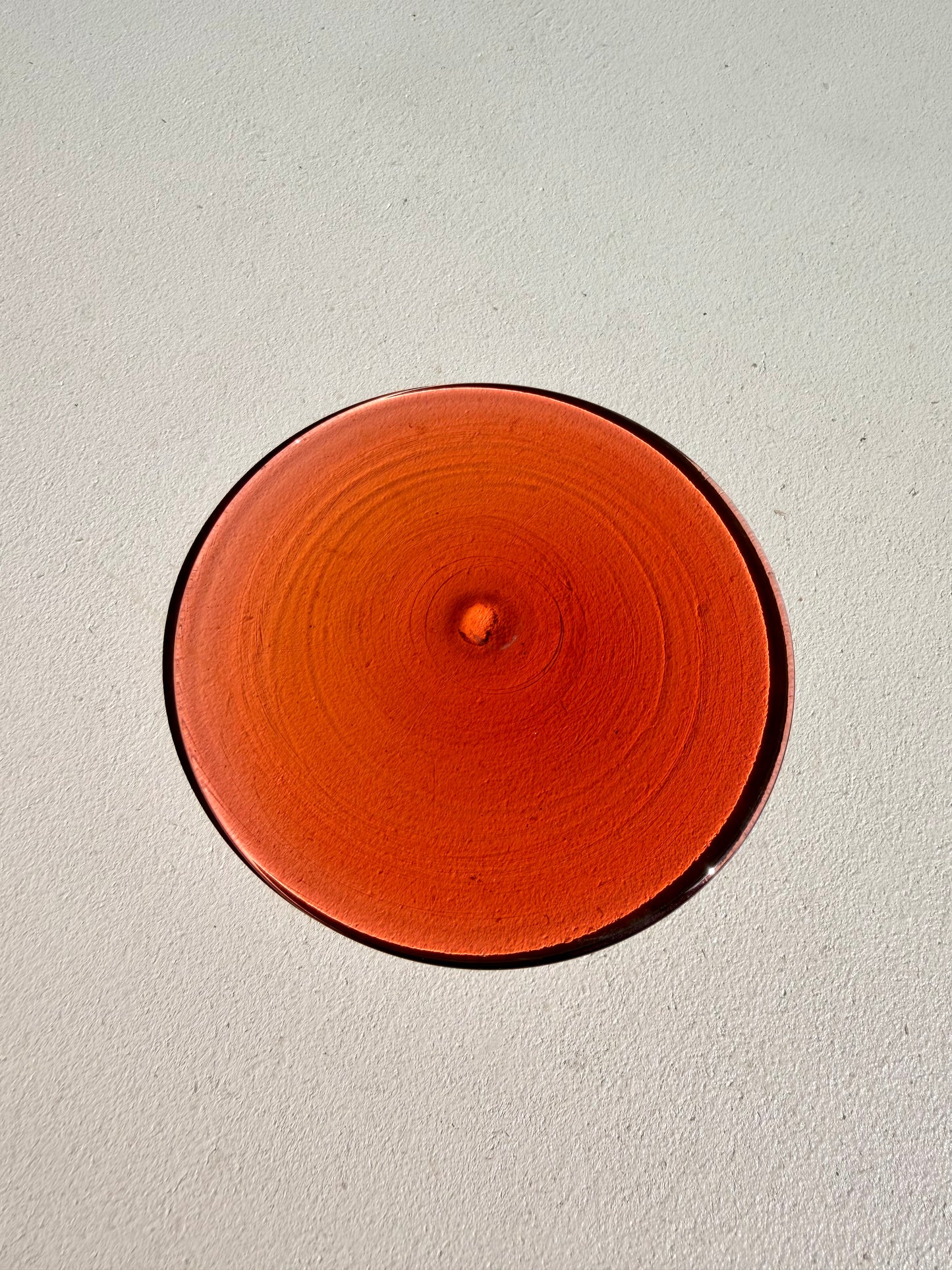 Sunset Hand Spun Rondel 110mm