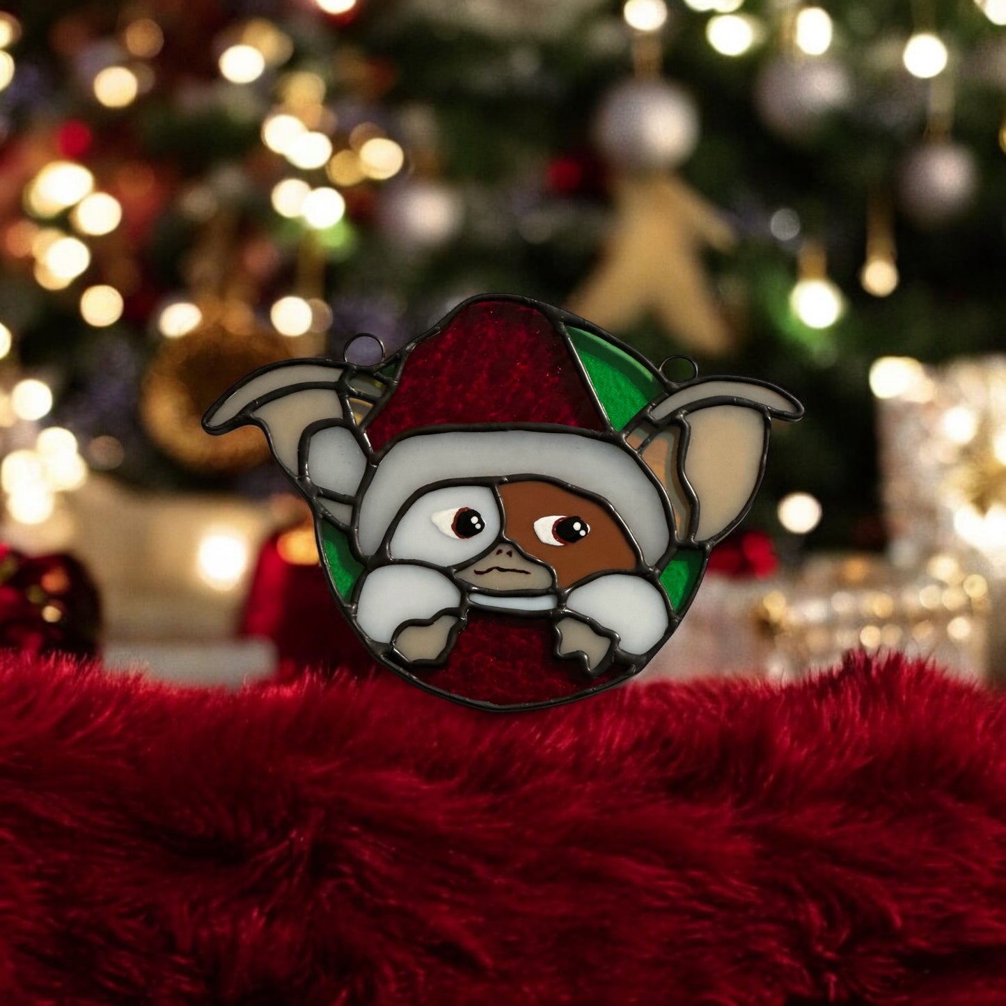 Christmas Gizmo Stained Glass Pattern *DIGITAL DOWNLOAD