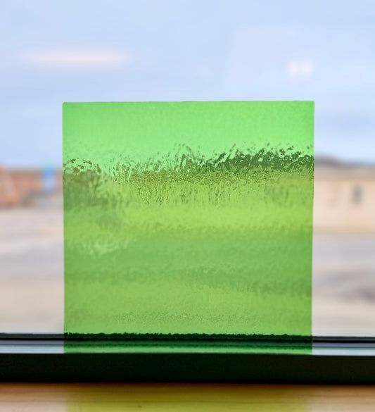 Light Green Rough Rolled