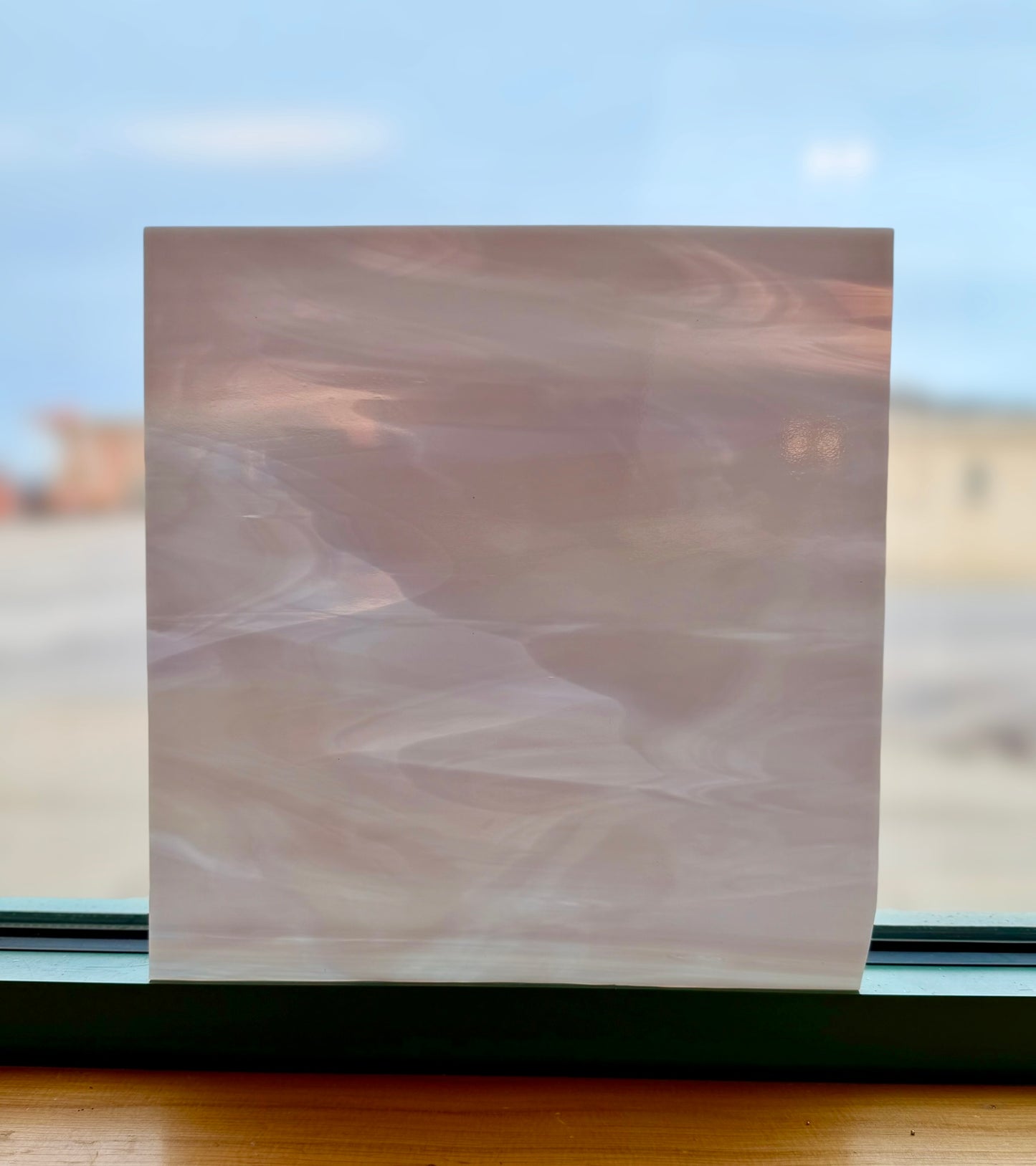 Lavender/White Translucent