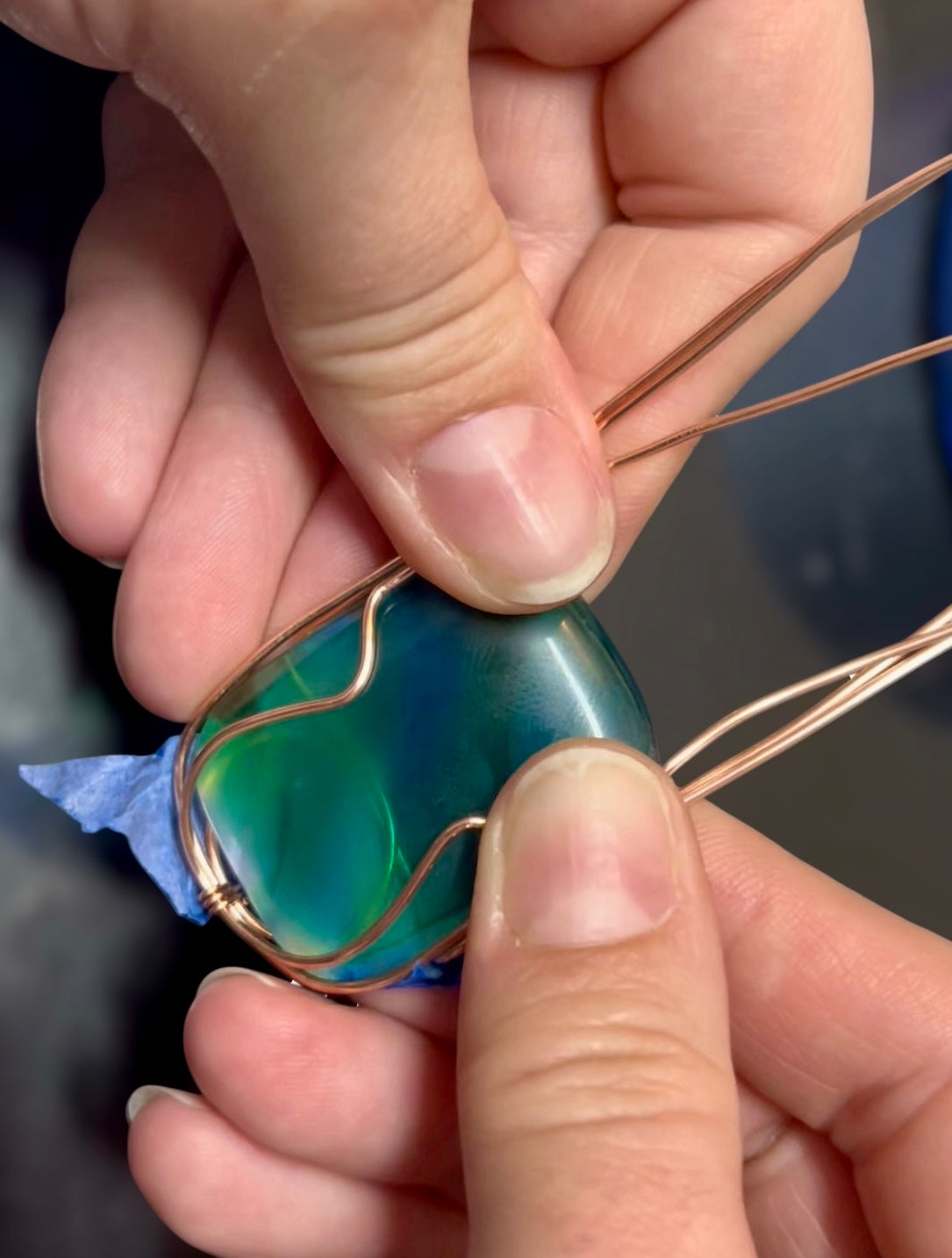 Copper & Glass: Wire Wrapping Workshop