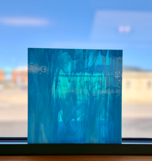 Cyan (Deep Aqua/White)