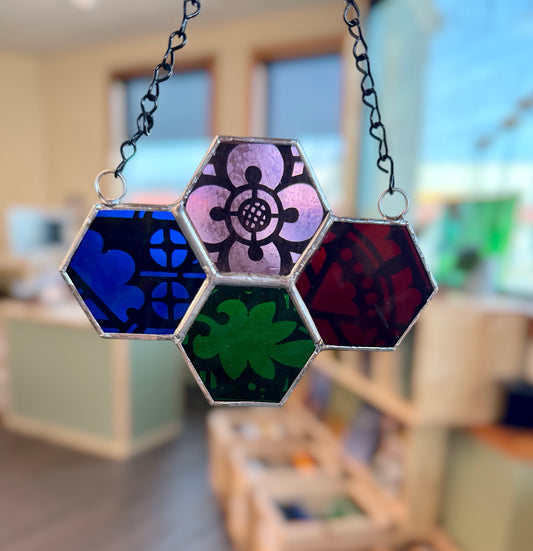 Antique Glass Sun Catcher