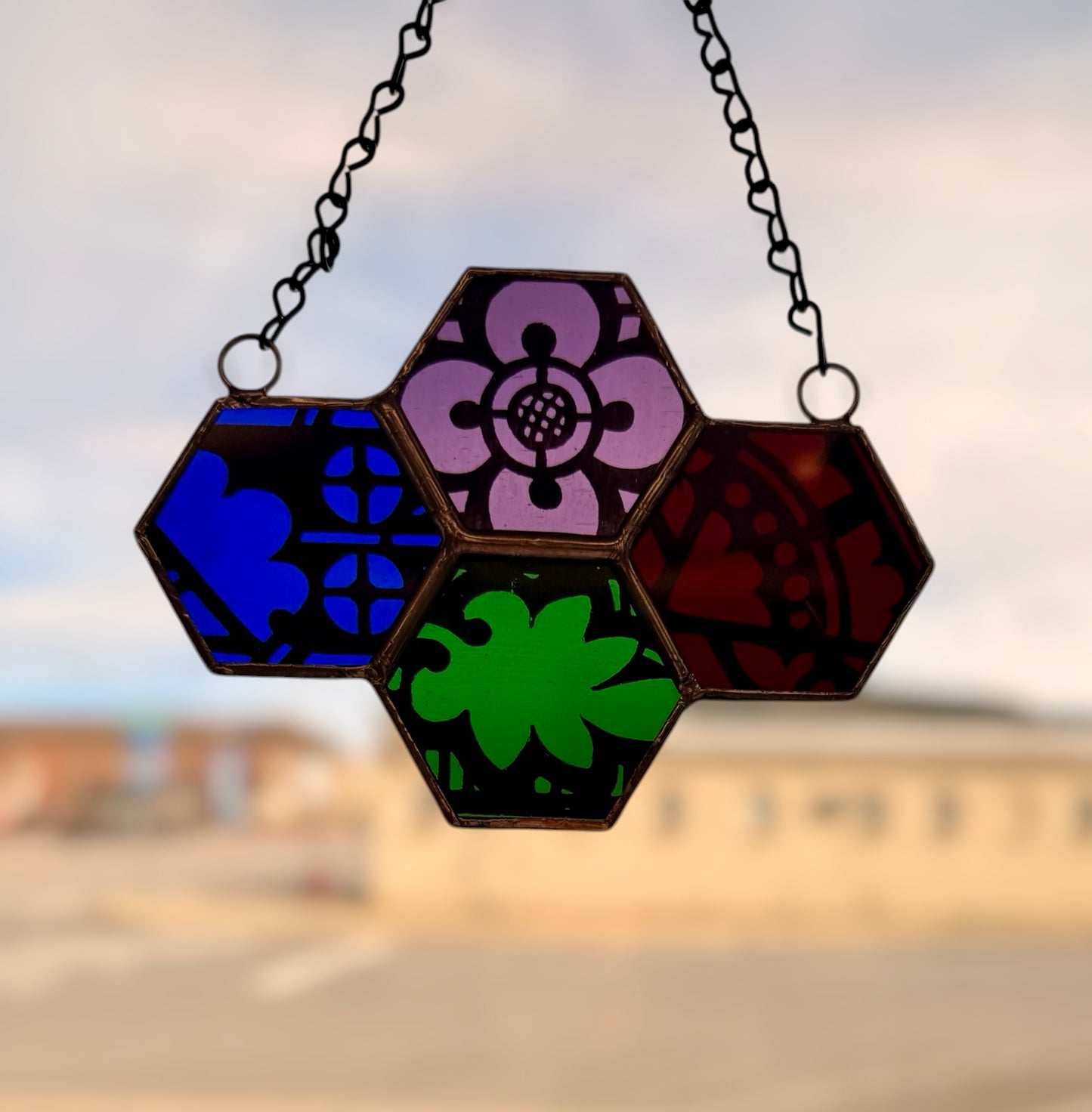 Antique Glass Sun Catcher