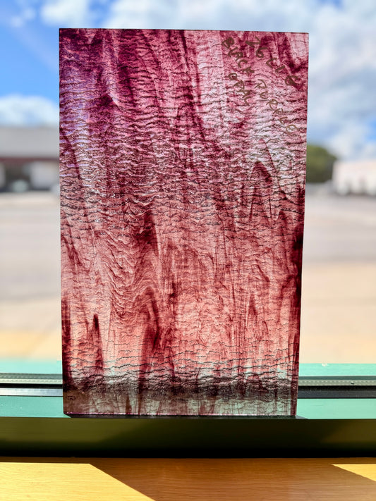 Kokomo Black Purple Granite 8"x13"