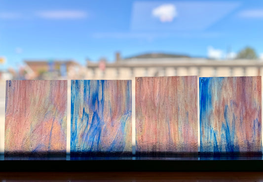 AG Purple/Blue Irid 8"x10"
