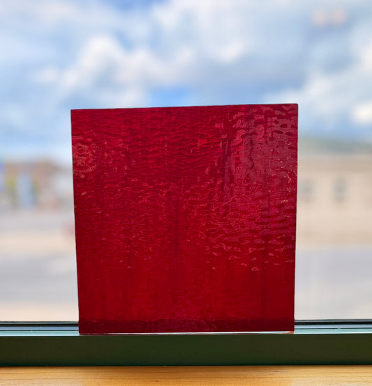 Red Transparent Granite 10"x10"