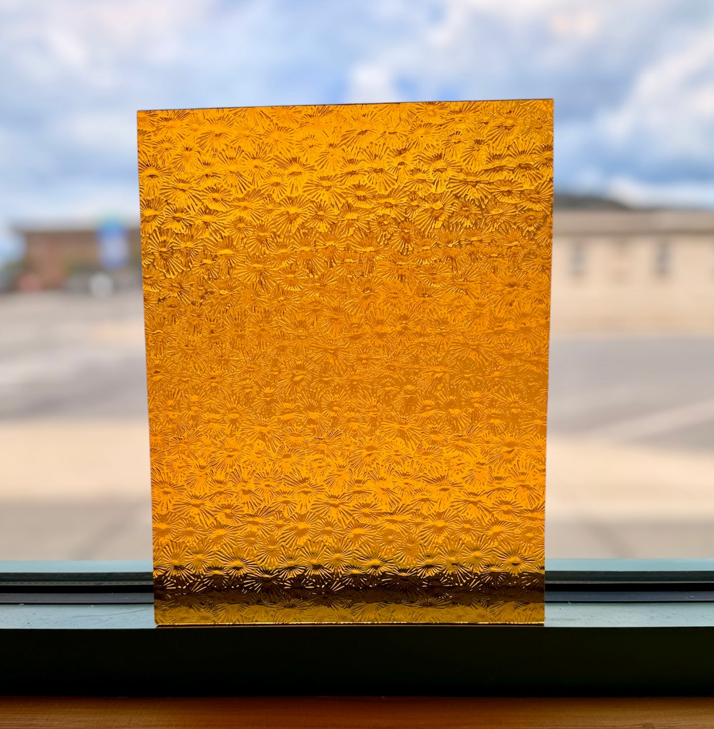 Ocher Florentine 8"x10"