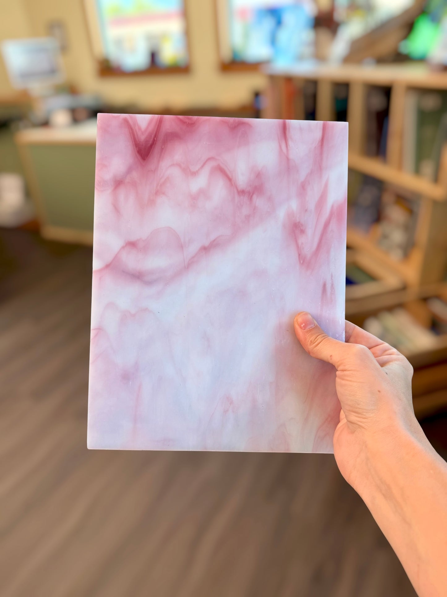 Kokomo Pink White Opal 8"x10.5"