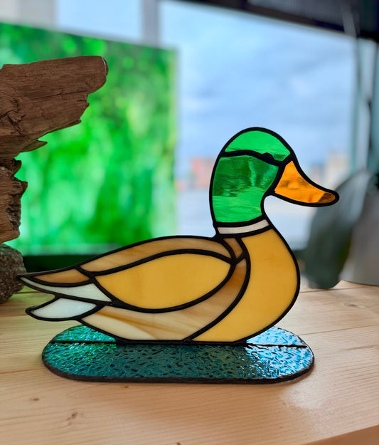 Mallard on the Water: 2 Day Stained Glass Class