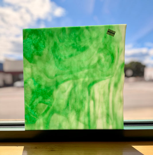 Vintage Uroboros | Green/White Opal