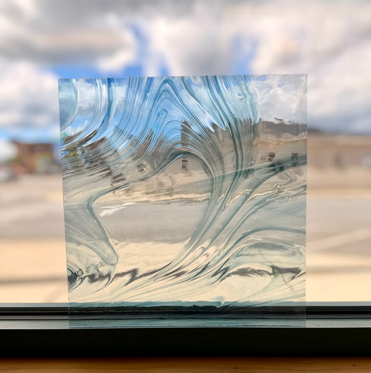 Spectrum | Steel Blue/Clear Baroque