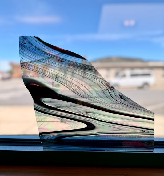 Spectrum |  Clear/Black Baroque Irid 9"x11"
