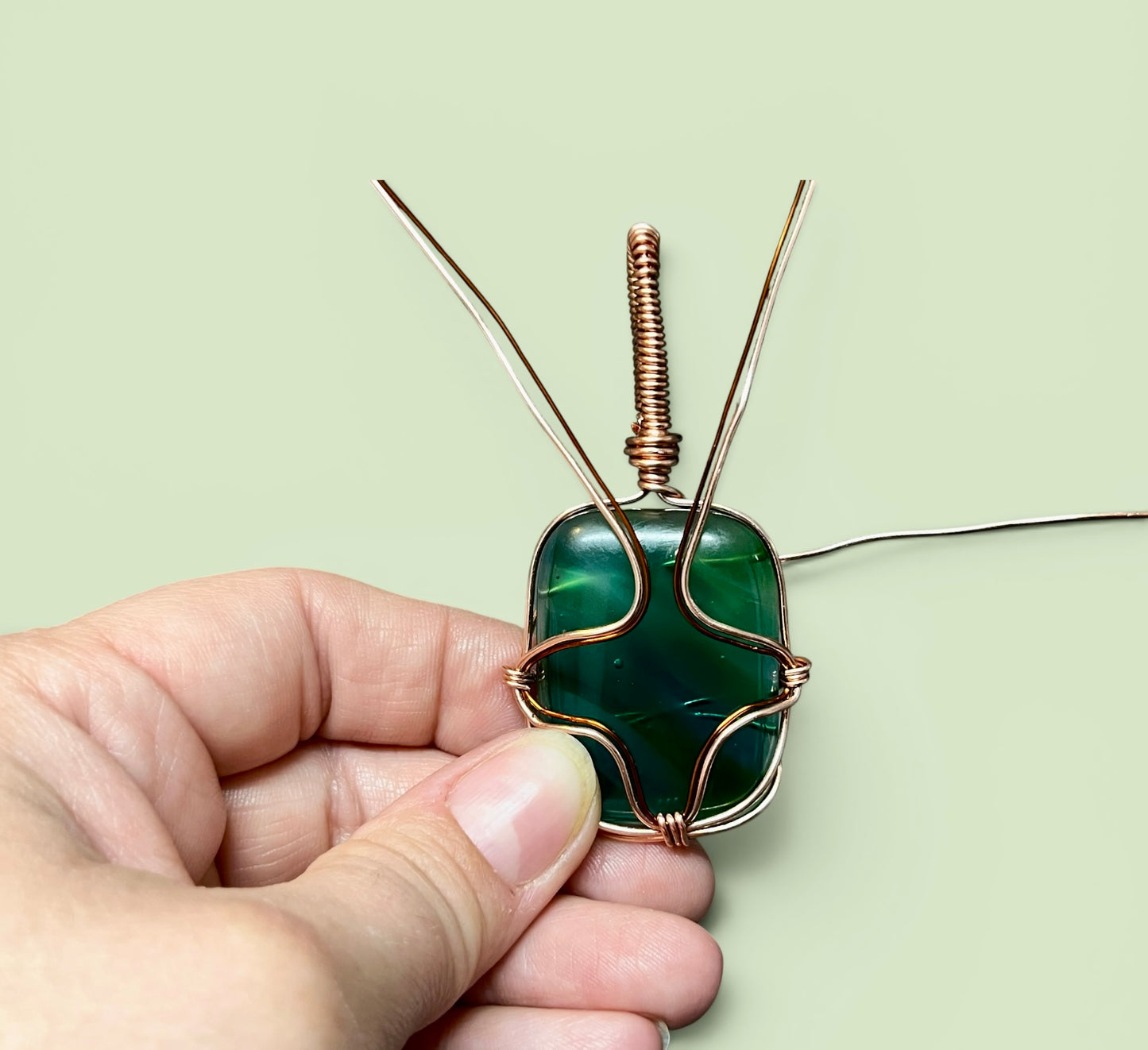 Copper & Glass: Wire Wrapping Workshop
