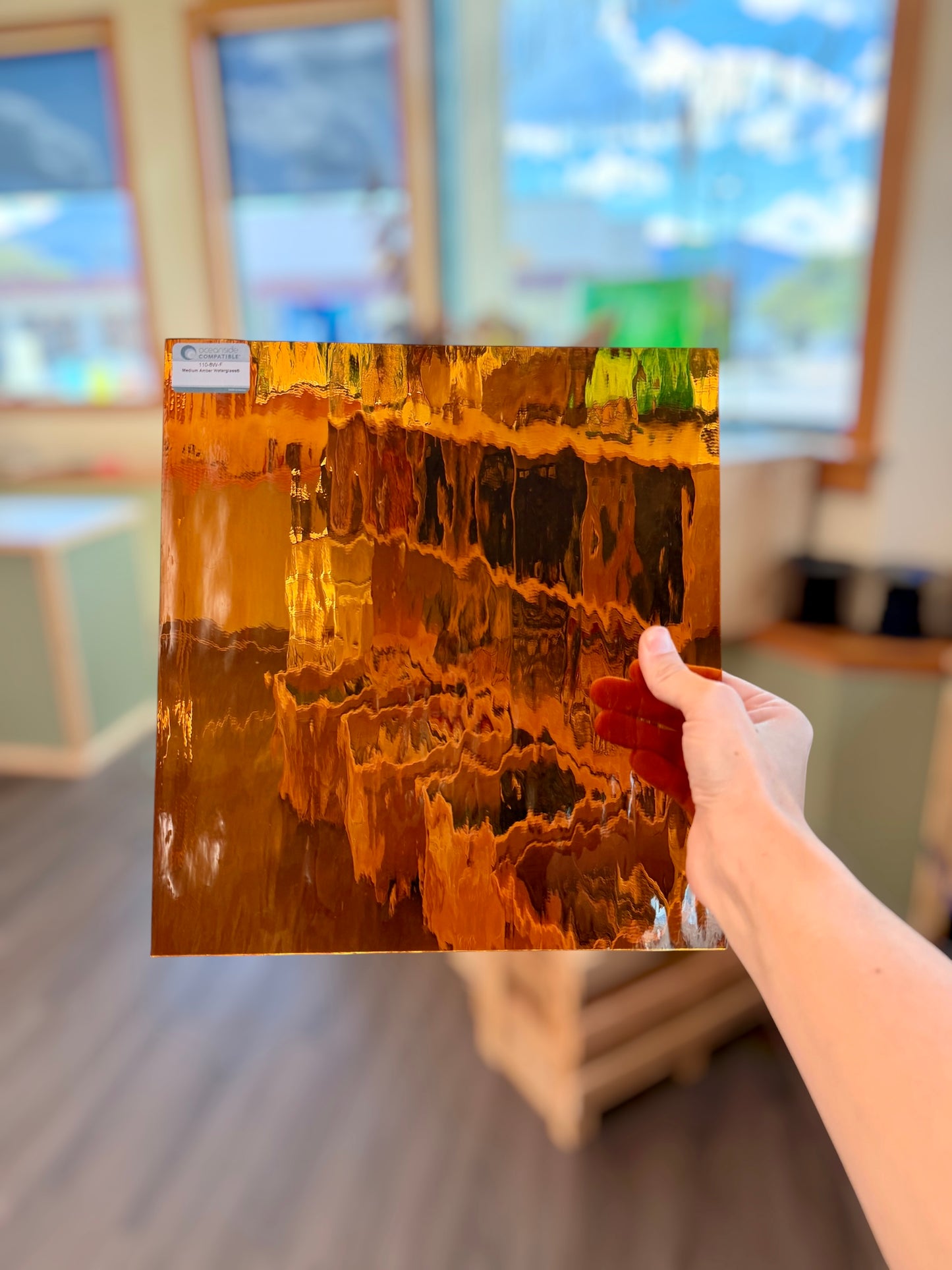 OG 96 | Med. Amber Waterglass