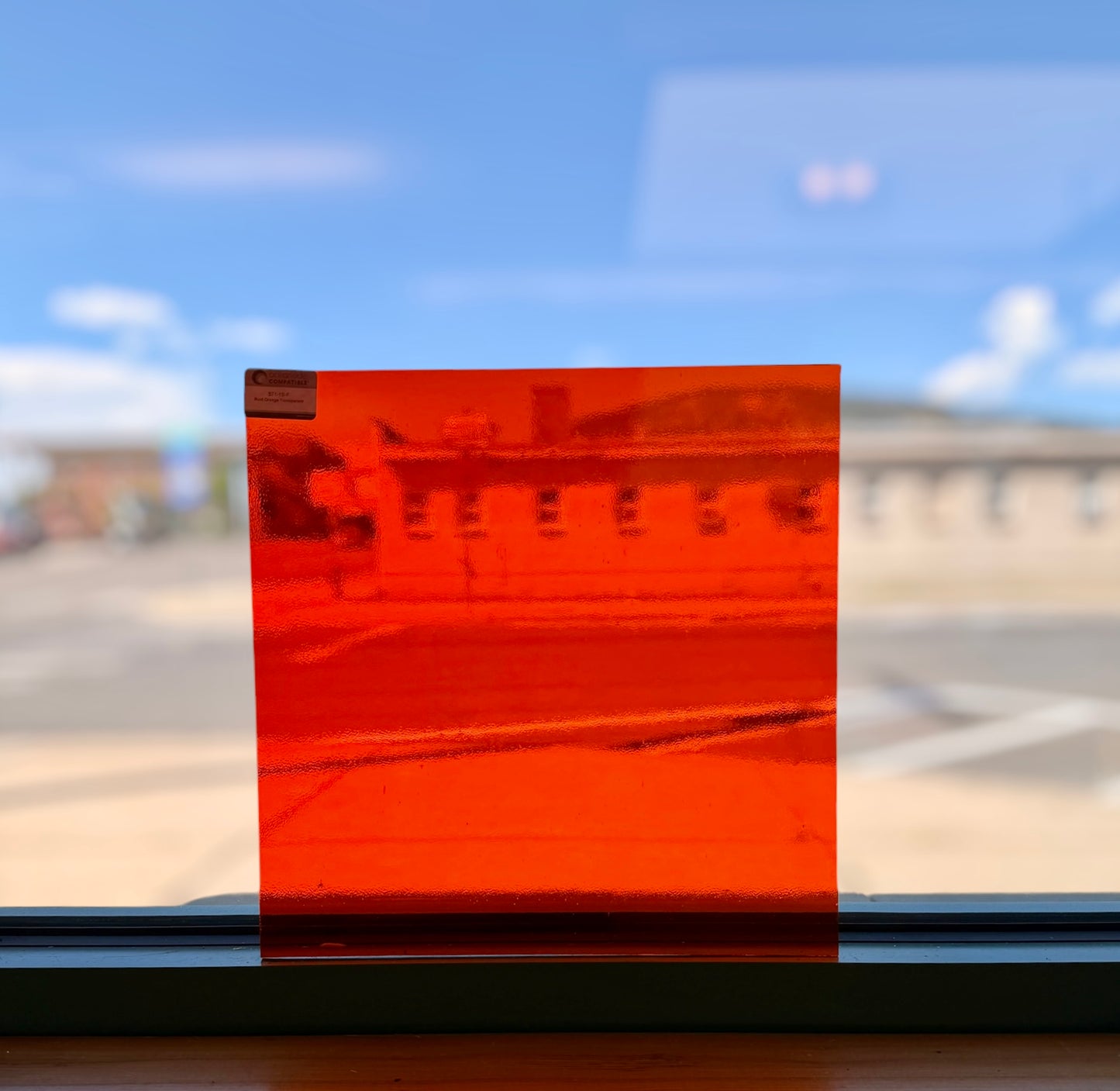 OG 96 | Rust Orange Solid Transparent