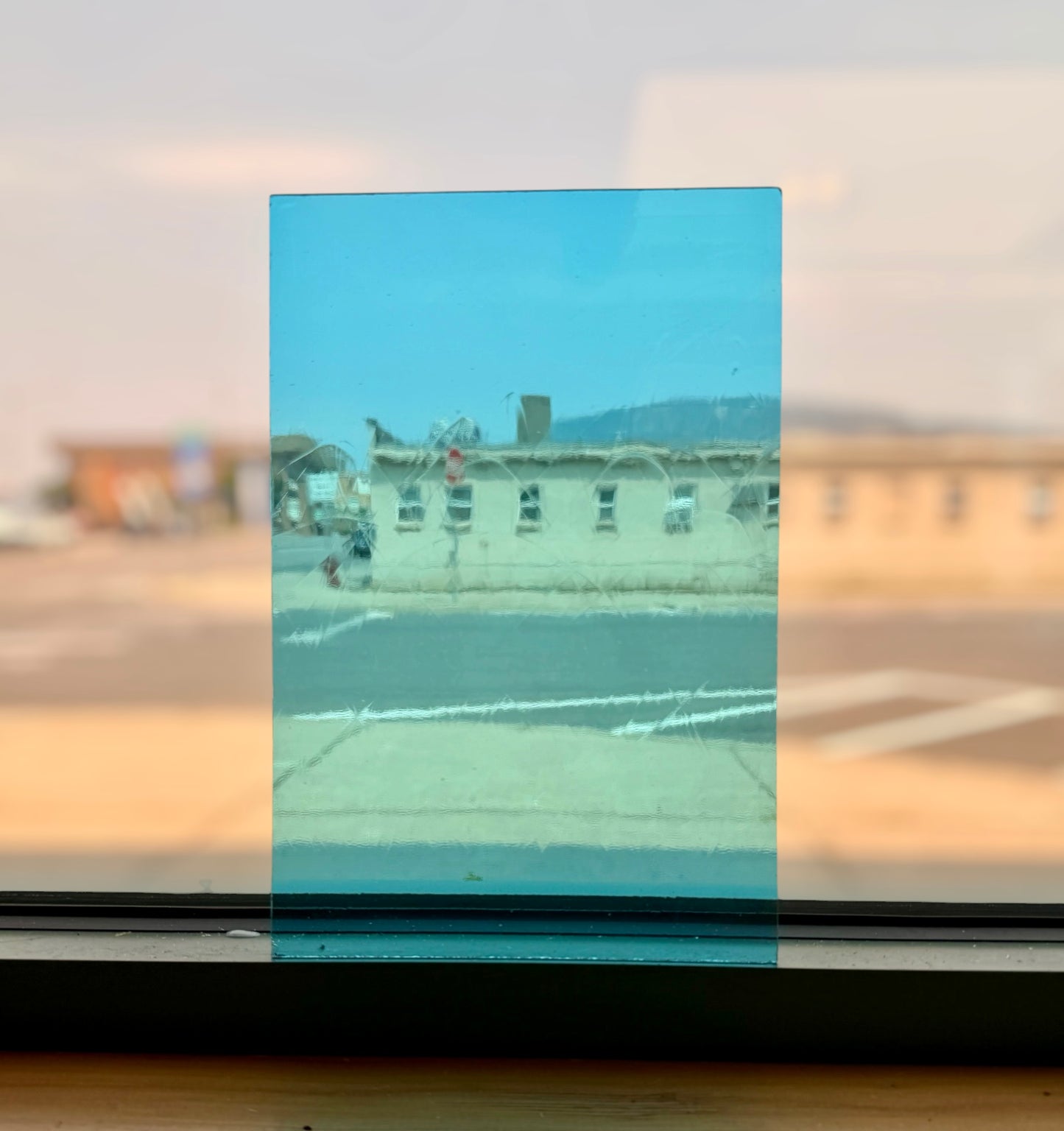 Vintage Sky Blue GNA 8" x 12"