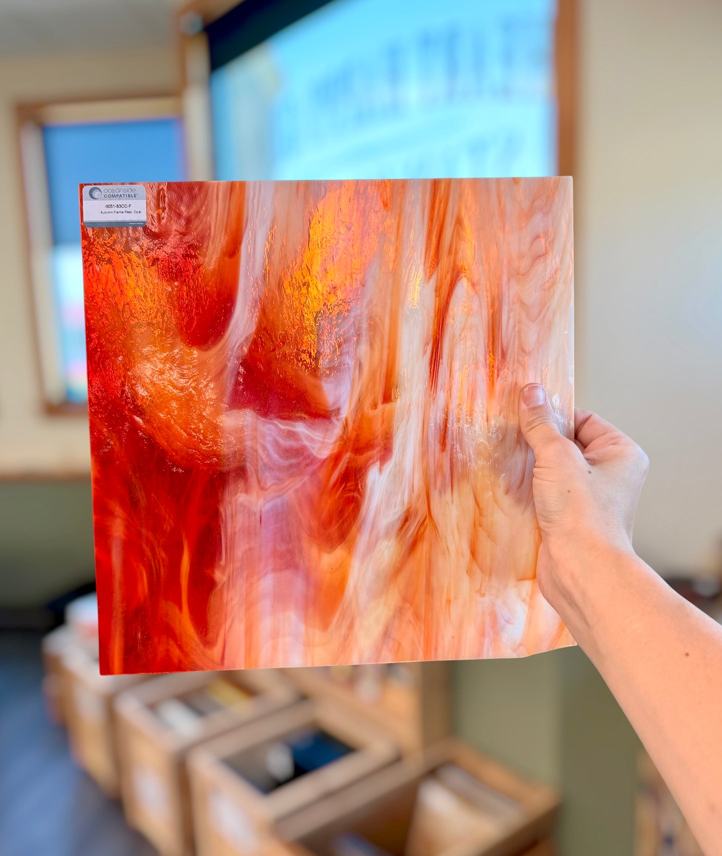 OG 96 | Autumn Flame Pearl Opal