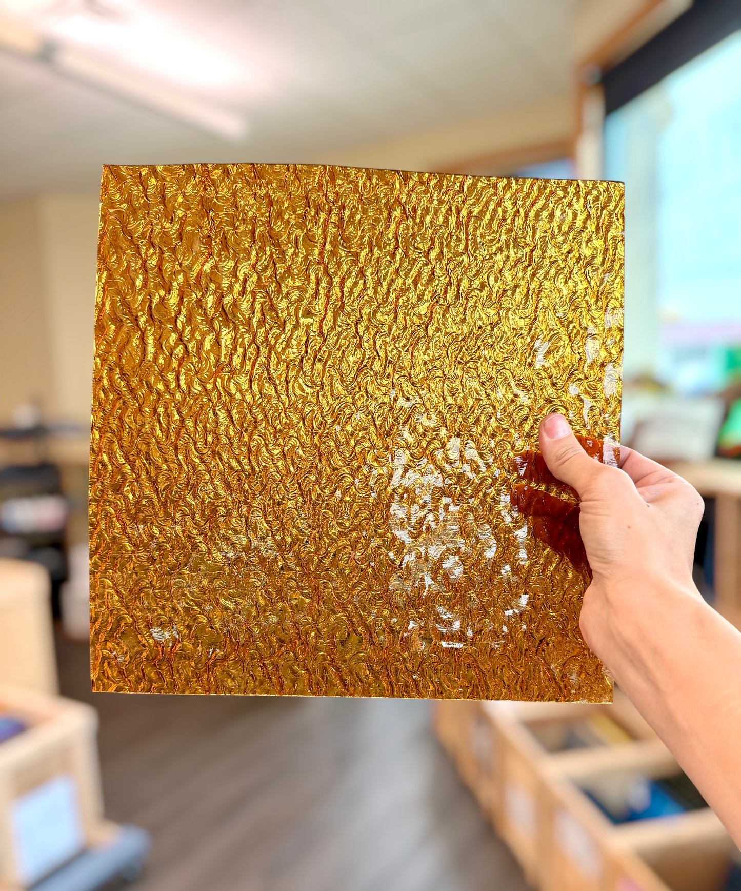 Kokomo | Amber Starburst 12"x12"