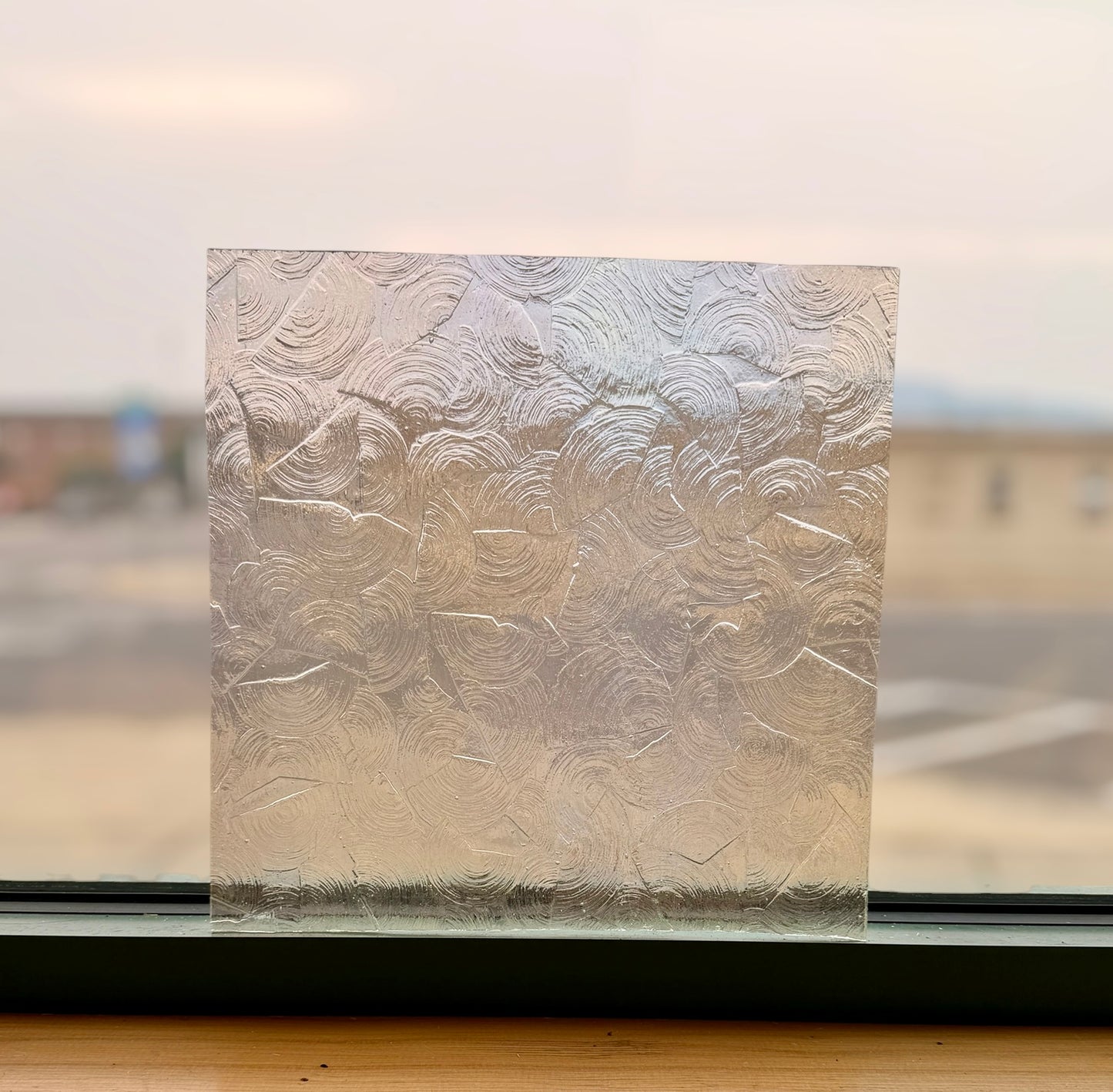 Kokomo | Clear Rondalite Irid 12"x12"