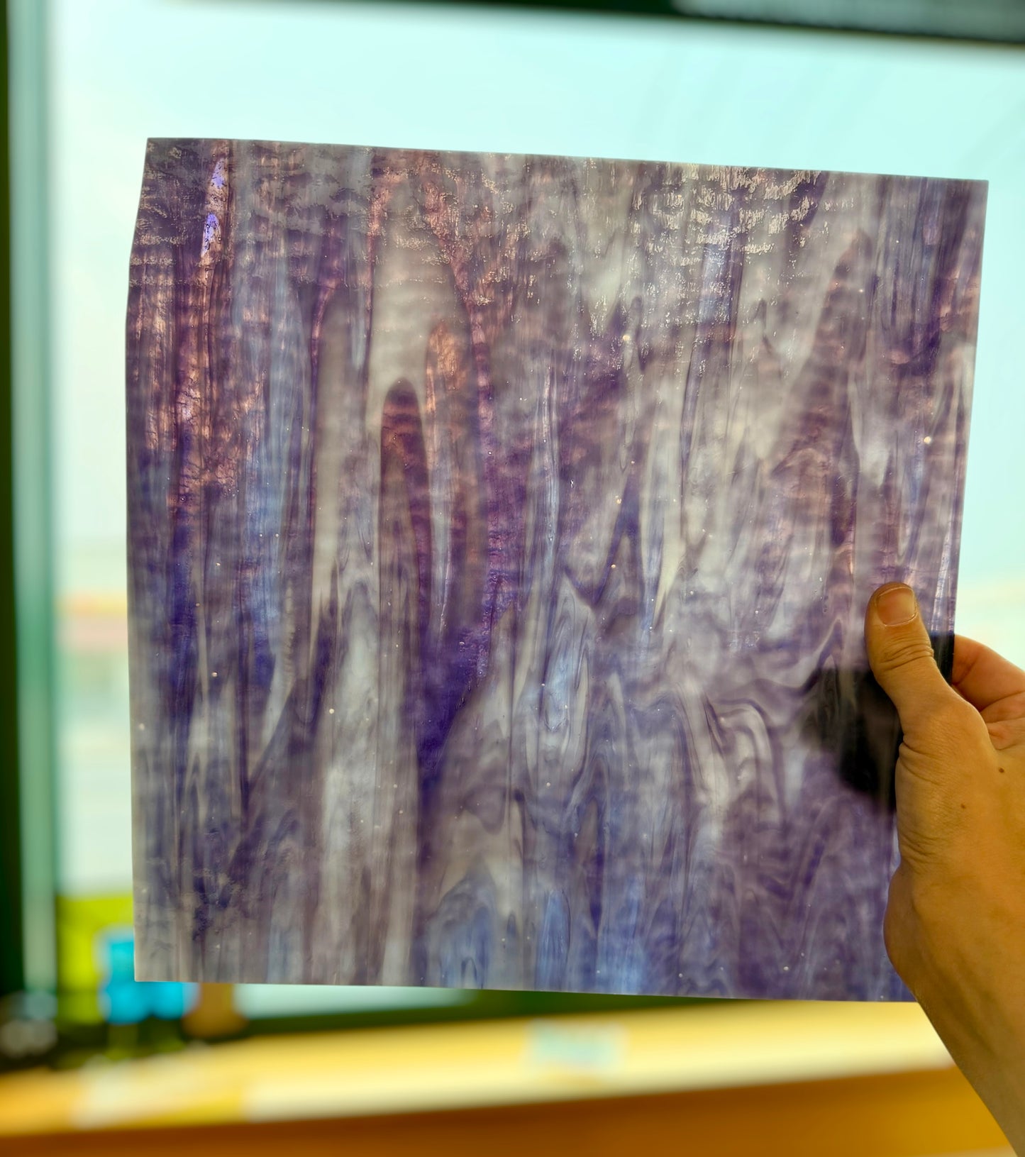 Kokomo | Purple/White Opal Granite 12"x12"