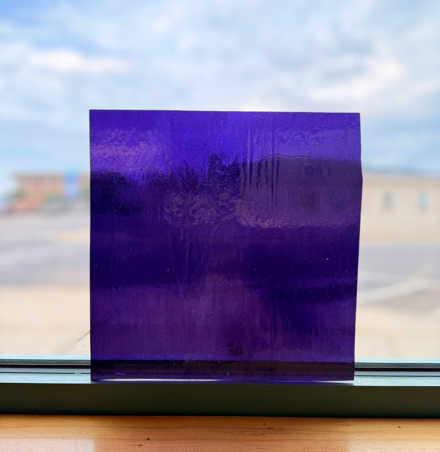 Kokomo | Dark Purple Cathedral 12"x12"