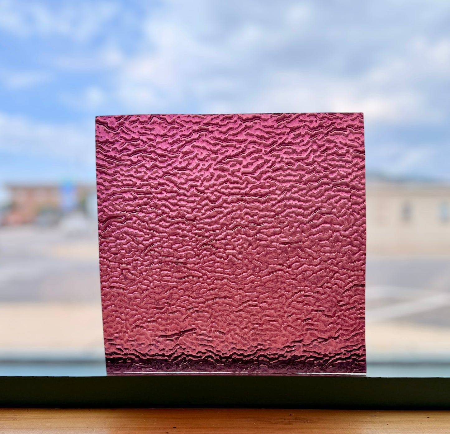 Kokomo | Purple Ripple 12"x12"