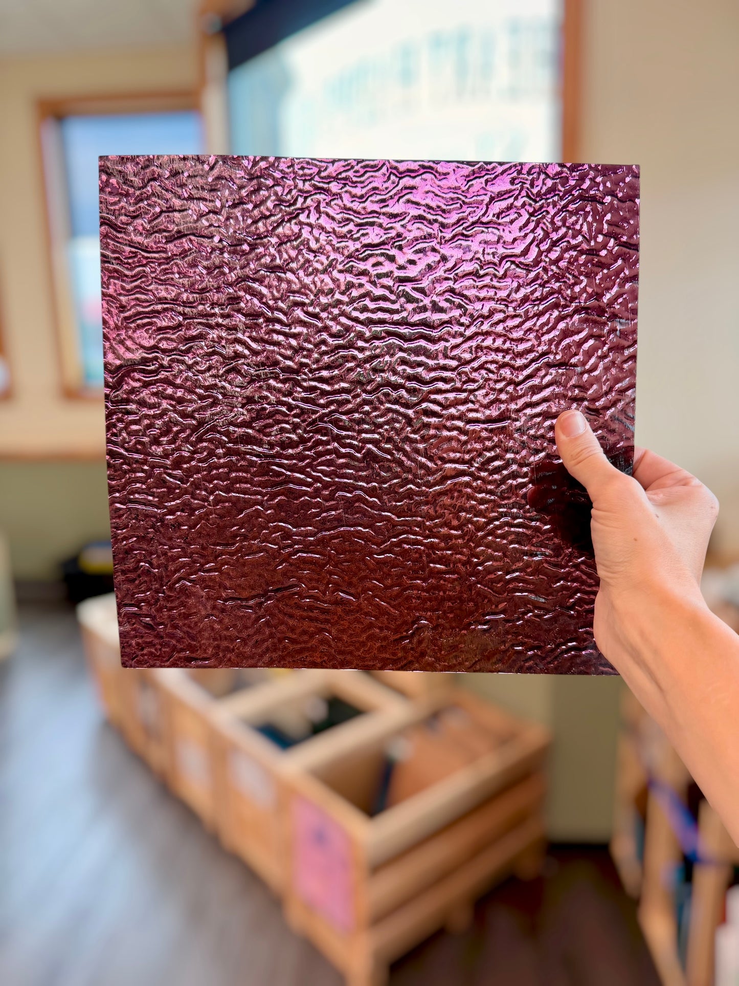 Kokomo | Purple Ripple 12"x12"