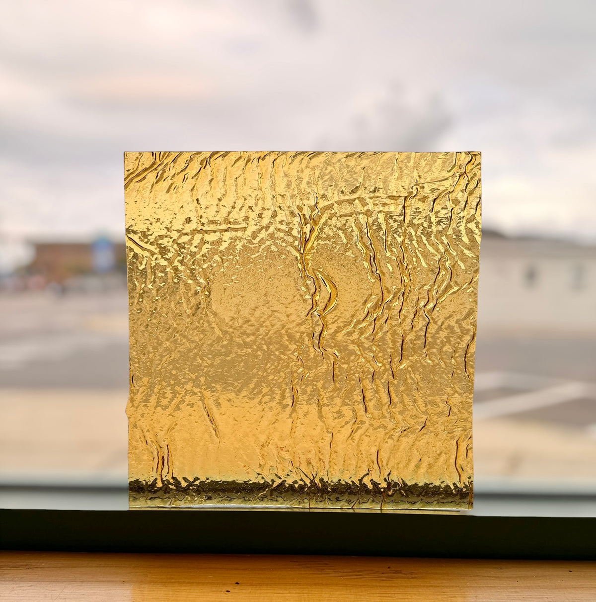 Kokomo | Pale Amber Ripple 12"x12"