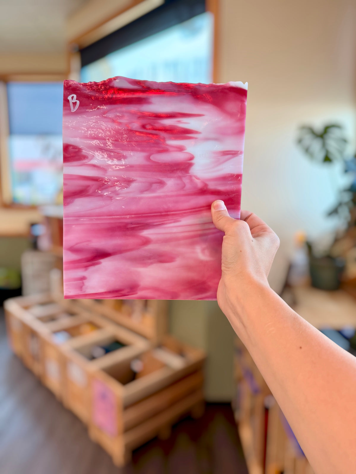 Bullseye | White/Cranberry Pink