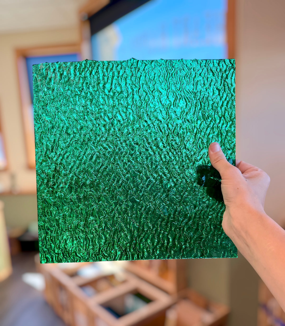 Kokomo | Green Transparent Starburst