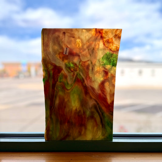 Uroboros | Green/White/Caramel Opal