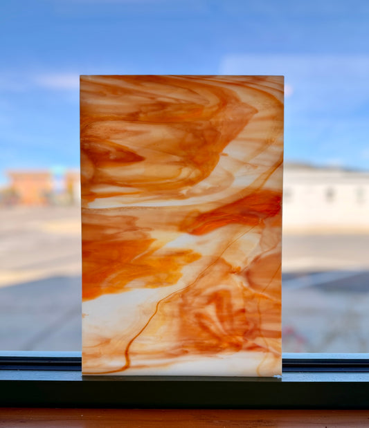 Wissmach | Selenium Orange/White