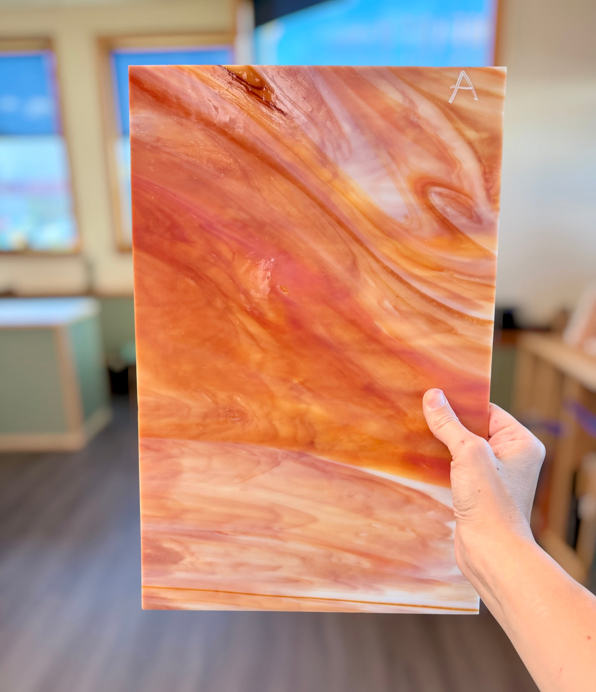Wissmach | Selenium Orange/White