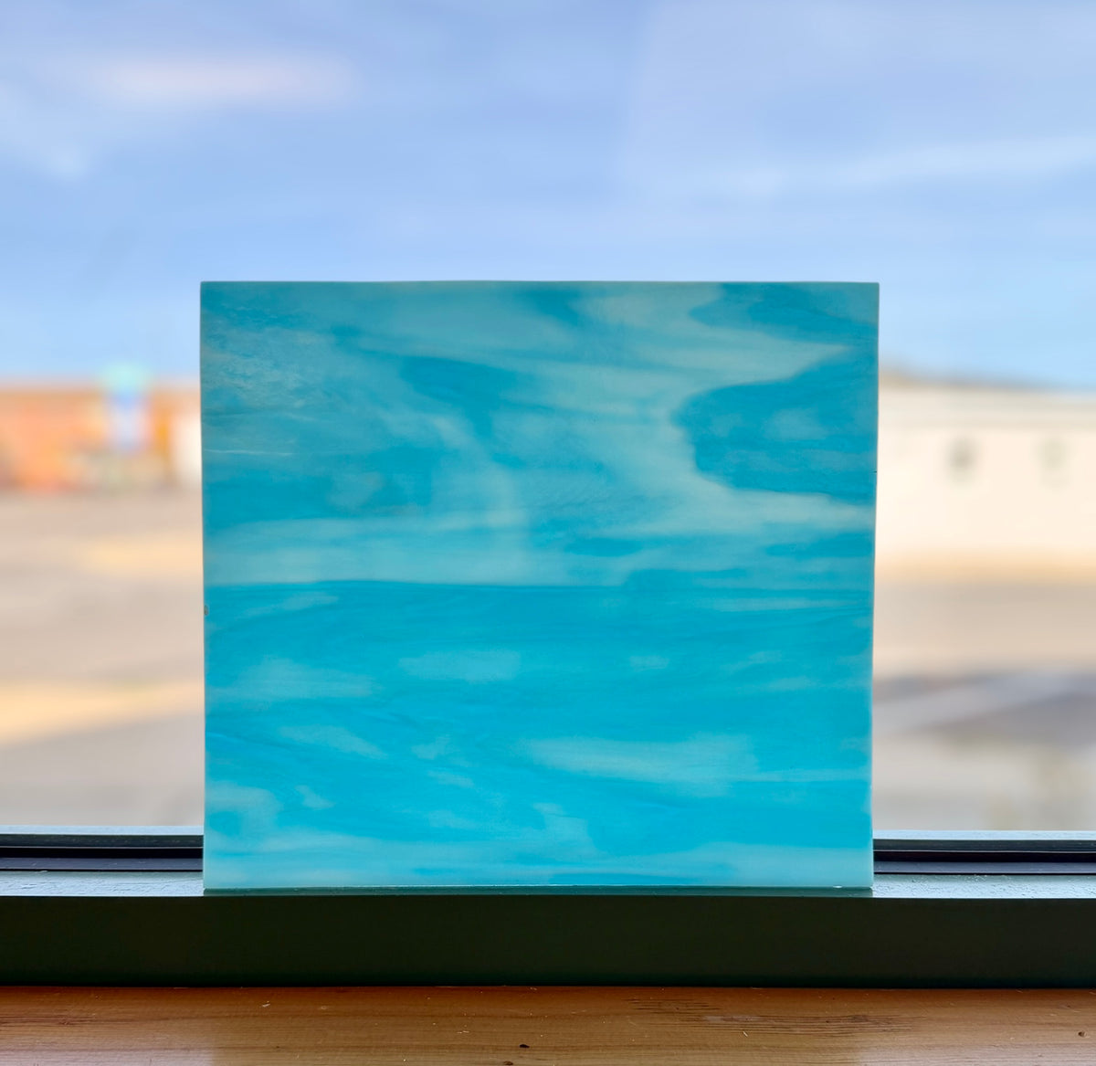 Wissmach | Sky Blue/White Opal
