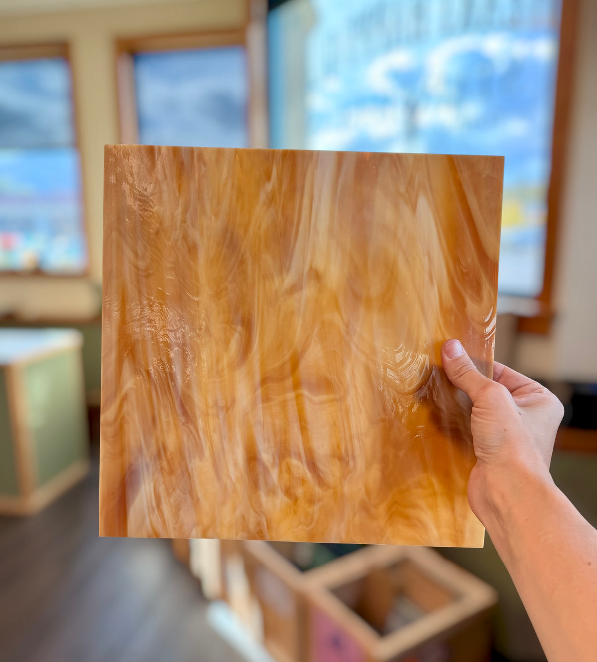 Spectrum | Light Amber/White Semi-Translucent