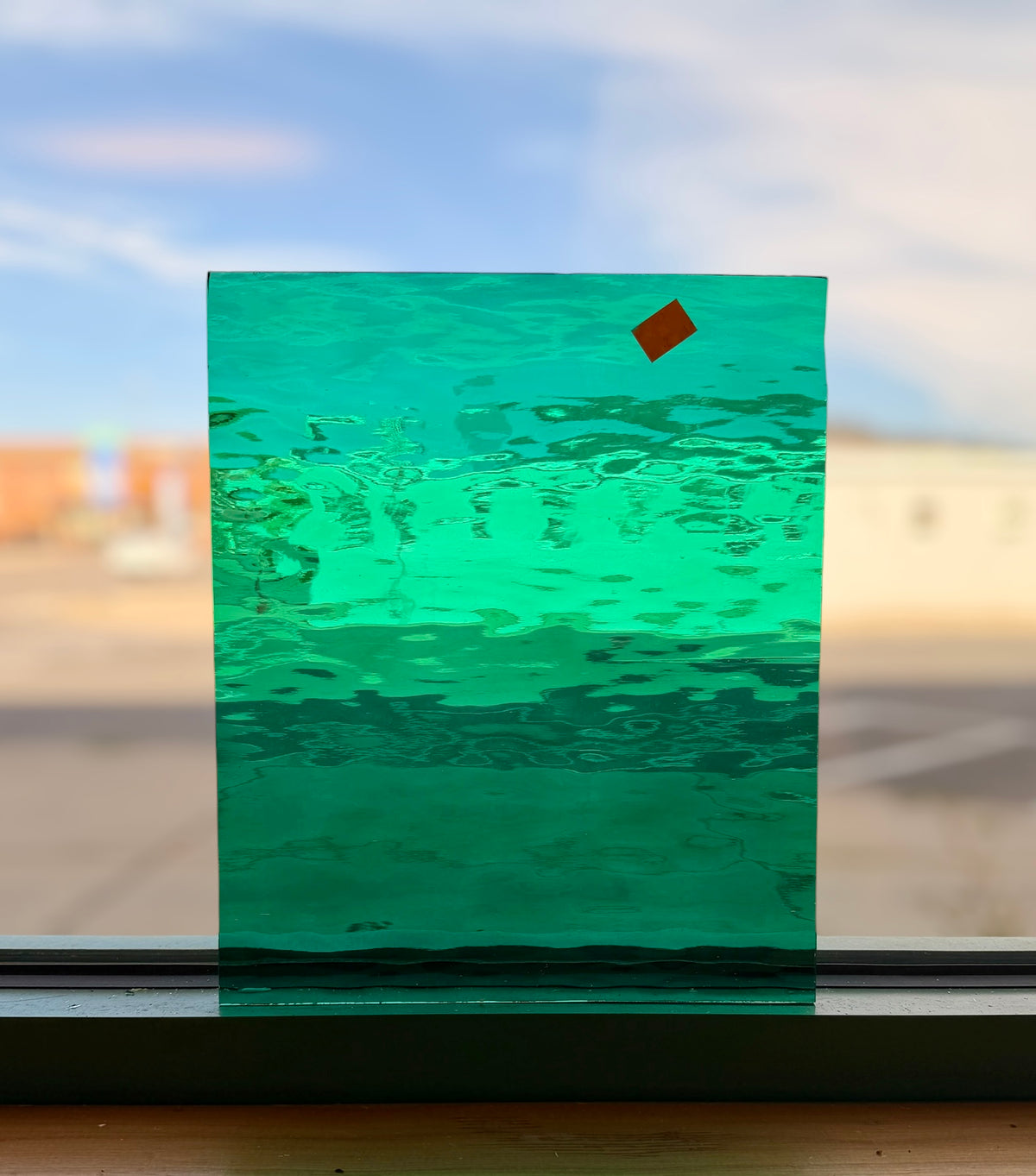 Spectrum | Teal Green Waterglass