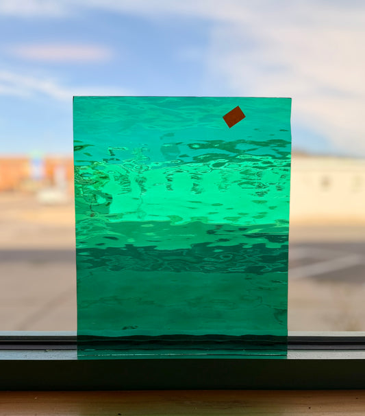 Spectrum | Teal Green Waterglass