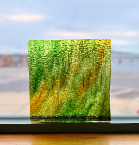 Kokomo | Green/Amber Transparent Granite