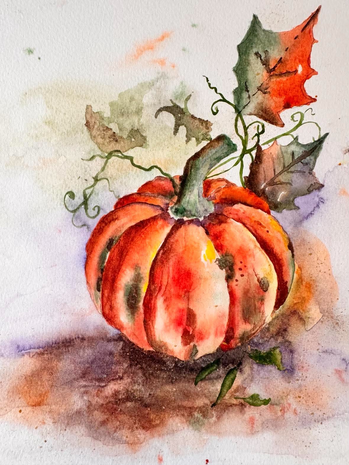 Autumn Harvest | Watercolor Workshop